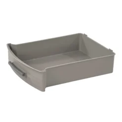 4 Drawer Weave Tower Dark Gray - Brightroom™: Plastic Storage Organizer, Portable Utility Drawers, Universal Storage -Brightroom Outlet Store GUEST 0a40f3f1 978d 420b 8461 eb01b0e021bc