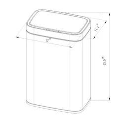 Motion Wastebasket With Liner - Brightroom™ 6 Motion Wastebasket With Liner - Brightroom™ -Brightroom Outlet Store GUEST 0e7e13e3 1c51 4968 9797 f05398706d76