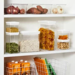 Brightroom Outlet Store 24 2.75c Short Square Plastic Food Storage Container - Brightroom