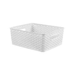Y-Weave Medium Decorative Storage Basket - Brightroom™ -Brightroom Outlet Store GUEST 12299a0f 077c 4595 85e6 da0a18d1922d