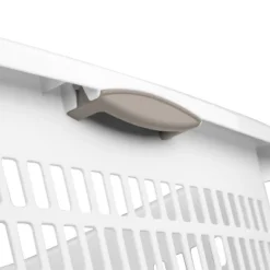 1.5bu Plastic Square Laundry Basket - Brightroom™: Medium White Clothes Hamper With Built-In Handles, Portable Storage -Brightroom Outlet Store GUEST 13b2ab08 b2be 4378 ada4 04319e25c68b