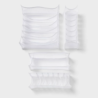 Mesh Drawer Organizer Inserts 4pk - Brightroom™ 2 Mesh Drawer Organizer Inserts 4pk - Brightroom™ - Image 2