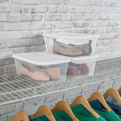 6qt Clear Storage Box White - Brightroom™ 13 6qt Clear Storage Box White - Brightroom™ -Brightroom Outlet Store GUEST 212c202d 0182 44b3 a652 41cfb2ee59eb