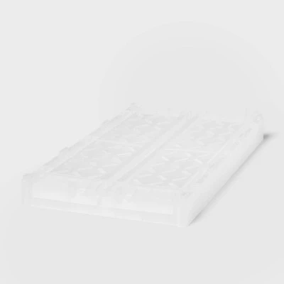 Foldable Crate Small White - Brightroom™ 2 Foldable Crate Small White - Brightroom™ - Image 2