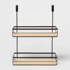 Over The Cabinet Tiered Shelves With Wood - Brightroom™ -Brightroom Outlet Store GUEST 3d8b1093 ba4e 4693 b10d 6c7afcc98310