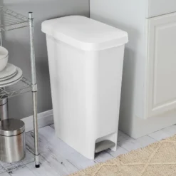11gal Slim Step Trash Can - Brightroom™ -Brightroom Outlet Store GUEST 474824e4 4785 434a a255 11648716aeef