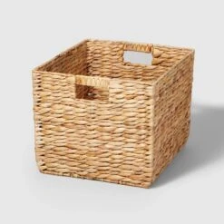 Woven Water Hyacinth Milk Crate - Brightroom™ -Brightroom Outlet Store GUEST 5108b3bd 325d 4bd3 beb8 f48ab7a835d7