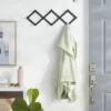 Accordian 10 Hooks Rail Matte Black - Brightroom™