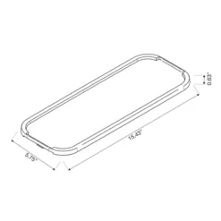 Click In Place Slim Lid For Plastic Storage Bins For Home And Office Organization White - Brightroom™ -Brightroom Outlet Store GUEST 701e9027 0688 4976 a5c3 1fa4f64f91da