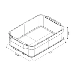 Click In Place 10qt Clear Plastic Storage Bin With White Latch For Home And Office Organization - Brightroom™ 17 Click In Place 10qt Clear Plastic Storage Bin With White Latch For Home And Office Organization - Brightroom™ -Brightroom Outlet Store GUEST 7bc59eb0 84df 4c24 8827 dd8978f88d84