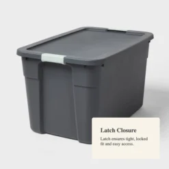 34gal Latching Tote - Brightroom™ 5 34gal Latching Tote - Brightroom™ -Brightroom Outlet Store GUEST 7f746218 dd24 4d46 bdc1 c41ab6390e28