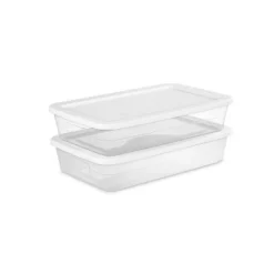 41qt Clear Under Bed Storage Box White - Brightroom™ 18 41qt Clear Under Bed Storage Box White - Brightroom™ -Brightroom Outlet Store GUEST 81daf41e fce0 428e 916d e66a43dfc88c