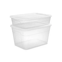 70qt Clear Storage Box With White Lid - Brightroom™ 12 70qt Clear Storage Box With White Lid - Brightroom™ -Brightroom Outlet Store GUEST 8a528b8a 6d09 4efe 8297 917a6128e835 1