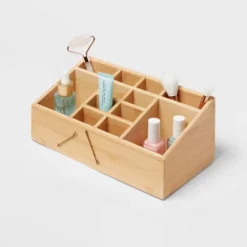 10" X 5" X 4" 12 Compartment Bamboo Countertop Organizer - Brightroom™ -Brightroom Outlet Store GUEST 8c744fa1 c40c 4a18 88b5 85111e9829ce
