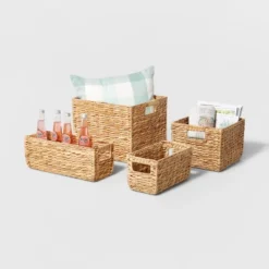 Woven Water Hyacinth Milk Crate - Brightroom™ -Brightroom Outlet Store GUEST 9365bfe9 dbd8 490b ac54 8d2b5765ece7