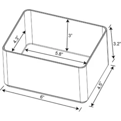 Medium Plastic Bathroom Tray - Brightroom™ -Brightroom Outlet Store GUEST 9858e6ca 3f50 4503 905d d9e73a81720b