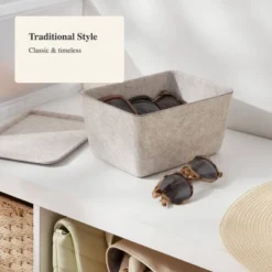 Lidded Felt With Lid Oatmeal - Brightroom™ 5 Lidded Felt With Lid Oatmeal - Brightroom™ -Brightroom Outlet Store GUEST 98b5fd34 6cd1 45bf b4c7 82265a3094f8