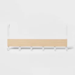 Large Over The Door Hook With Wood 6 Hooks - Brightroom™ -Brightroom Outlet Store GUEST 99ff13ee f6df 4e2f 94c3 9735feeec267