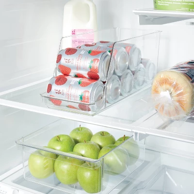 Soda Fridge & Pantry Organizer Clear - Brightroom™: PETG Kitchen Storage, Refrigerator & Cabinet Bin 1 Soda Fridge & Pantry Organizer Clear - Brightroom™: PETG Kitchen Storage, Refrigerator & Cabinet Bin