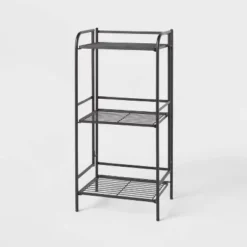 Folding 3 Shelves Black - Brightroom™ -Brightroom Outlet Store GUEST ad23b2aa ea02 4c65 916f 058ab9cf16df
