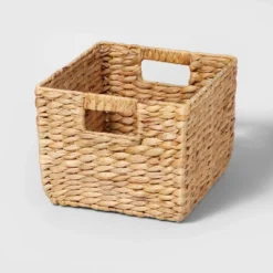 Woven Water Hyacinth Milk Crate - Brightroom™ -Brightroom Outlet Store GUEST b47e9f1f 9abc 4e53 8d65 1598e2c083d3