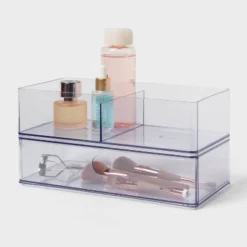 Clear Divided Bin With Drawer - Brightroom™ -Brightroom Outlet Store GUEST b5bf7565 dcd9 4c10 9005 c5f29f4cbc8b