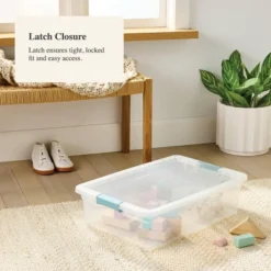 32qt Clear Storage Bin With Latches - Brightroom™ 5 32qt Clear Storage Bin With Latches - Brightroom™ -Brightroom Outlet Store GUEST b8587399 4647 4e57 913b 4c32b806bdb6
