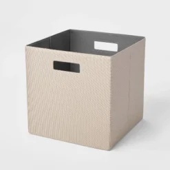 13" X 13" Fabric Bin - Brightroom™ -Brightroom Outlet Store GUEST bd39441c fe3f 4f84 bbce 3d47dbe7b93a