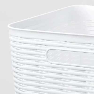 Wave Medium Storage Bin - Brightroom™ 2 Wave Medium Storage Bin - Brightroom™ - Image 2