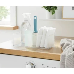 12" X 6" X 4" All Purpose Storage 1/2 Storage Bin - Brightroom™: Clear Plastic Decorative Container, No Assembly Required 9 12" X 6" X 4" All Purpose Storage 1/2 Storage Bin - Brightroom™: Clear Plastic Decorative Container, No Assembly Required -Brightroom Outlet Store GUEST c9536262 b5ce 4303 9455 f10d7d6b7fbc