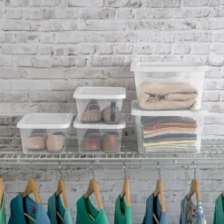 6qt Clear Storage Box White - Brightroom™ 14 6qt Clear Storage Box White - Brightroom™ -Brightroom Outlet Store GUEST d1e3be0f e0a6 4b21 ac12 ddb613c740d0