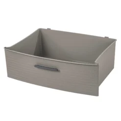 3 Drawer Wide Tower Dark Gray - Brightroom™: Plastic Storage Drawers, Portable Universal Storage, No Assembly Required -Brightroom Outlet Store GUEST e5ebd646 dae5 4c76 9bd8 b066aa5c5b35