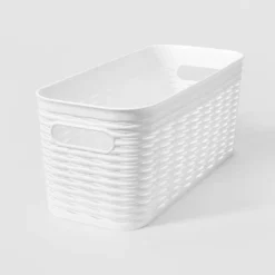 Wave Narrow Medium Storage Bin - Brightroom™ -Brightroom Outlet Store GUEST f0a80dd8 f788 42e1 baa6 6e8da19d0473