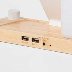 Desk Lamp With Wireless Charging And Storage Compartment (Includes LED Light Bulb) - Brightroom™ -Brightroom Outlet Store GUEST f6295c79 afb9 4206 9400 baa48ad6c2c3