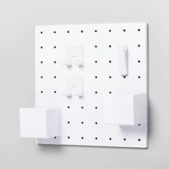 Pegboard Set White - Brightroom™ 8 Pegboard Set White - Brightroom™ -Brightroom Outlet Store GUEST f843dc1c 65a0 43e6 a40f 870a3fb3c0cd