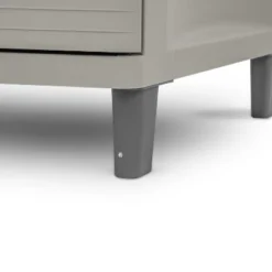 3 Drawer Storage Cabinet Gray - Brightroom™: Plastic Utility Storage Drawers, Universal Organization, No Assembly Required -Brightroom Outlet Store GUEST ff32bec7 4ca8 4394 8298 afe2ef5ef4b9